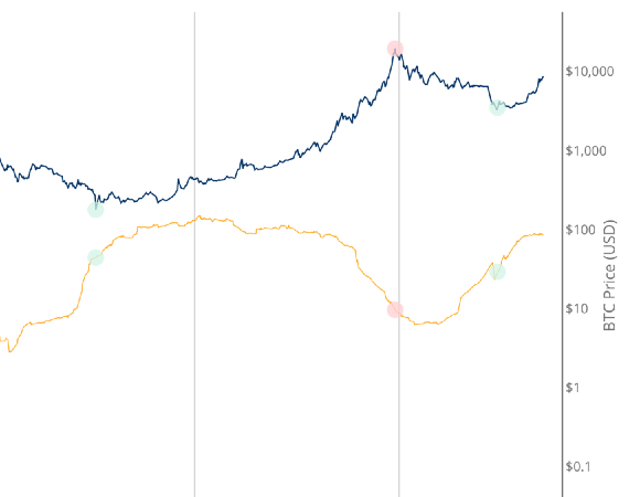 1Y+ HODL Wave screenshot